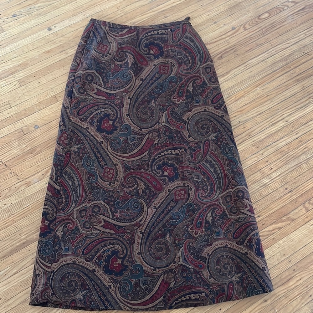 Talbots long maxi skirt